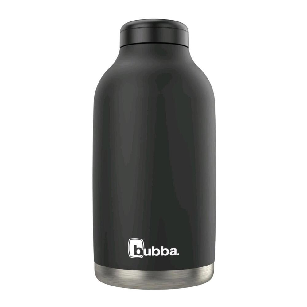 Bubba Radiant 64oz Stainless Steel Growler Simple Lid Rubberized‎ Black Licorice